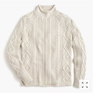 NWT Men’s J. Crew Cable Knit Sweater